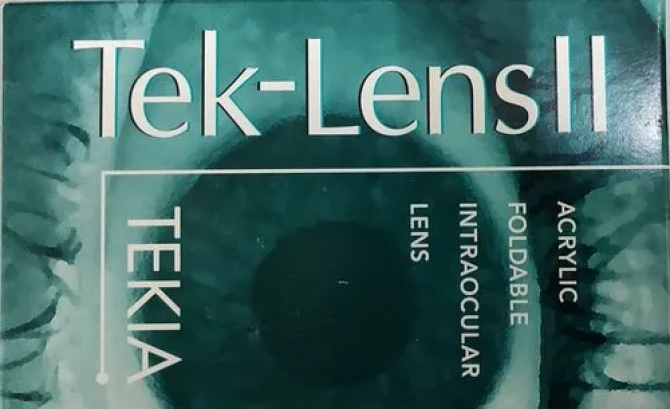 Tekia / 3 Parçalı Göz içi Lens