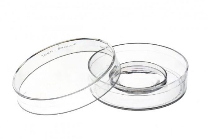 Center Well Dish Petri Kabı